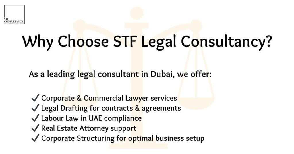 Why Choose STF Legal Consultancy?