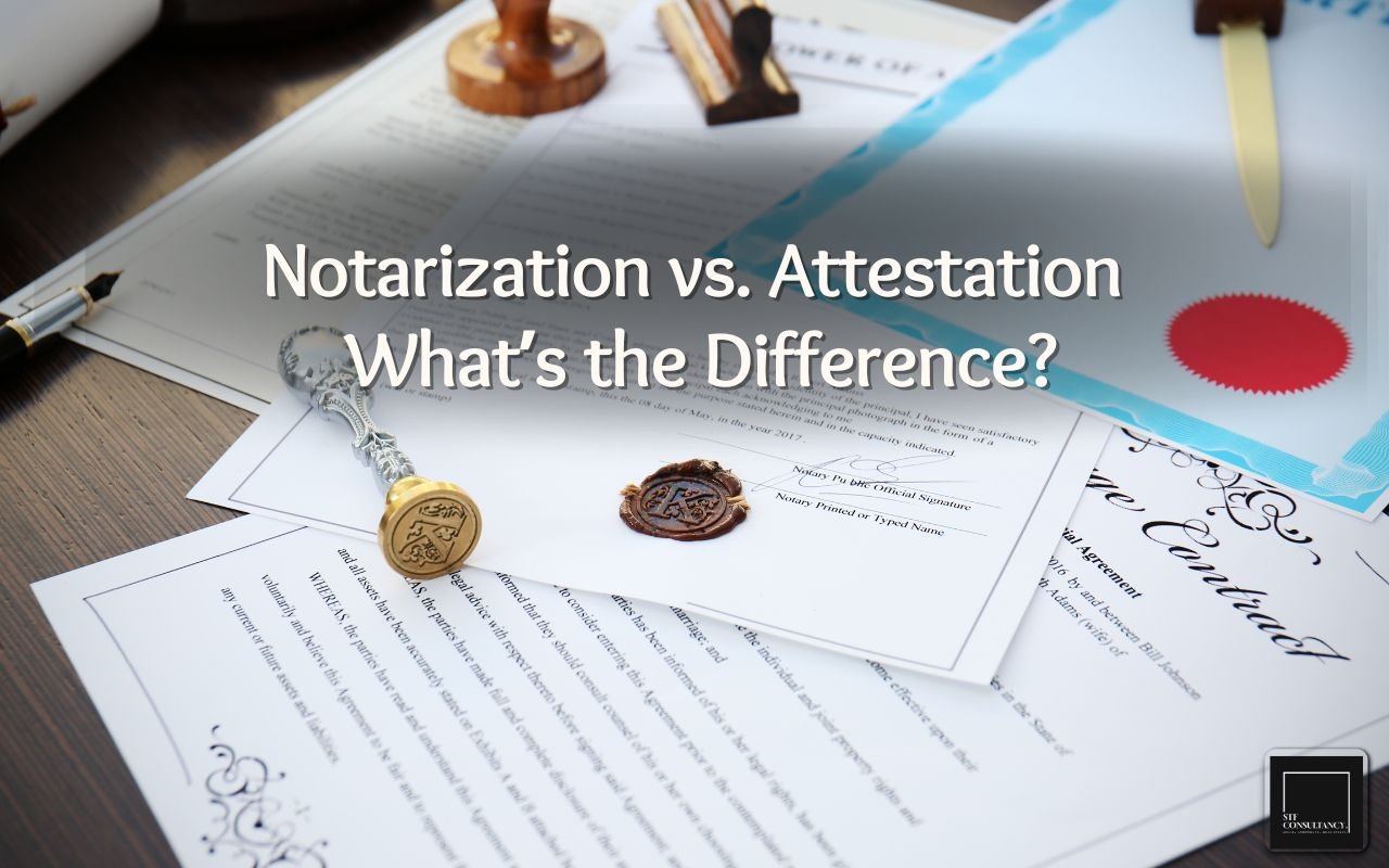 Notarization vs Attestation – What’s the Difference?